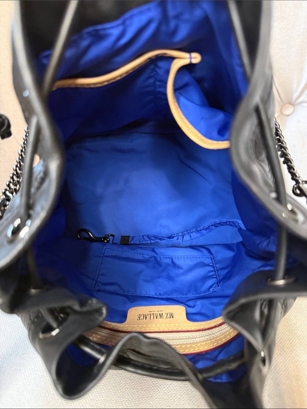 MZ Wallace Leather Bucket Bag - Picture 10 of 12